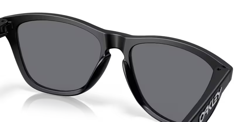 Oakley Frogskins - Matte Black w/ Grey Injected Lenses
