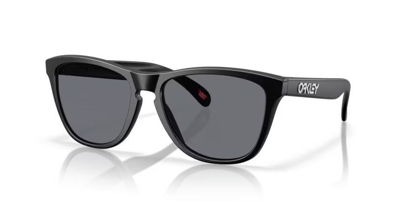Oakley Frogskins - Matte Black w/ Grey Injected Lenses