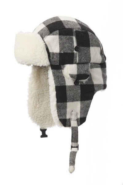 Crown Cap - Buffalo Check Aviator