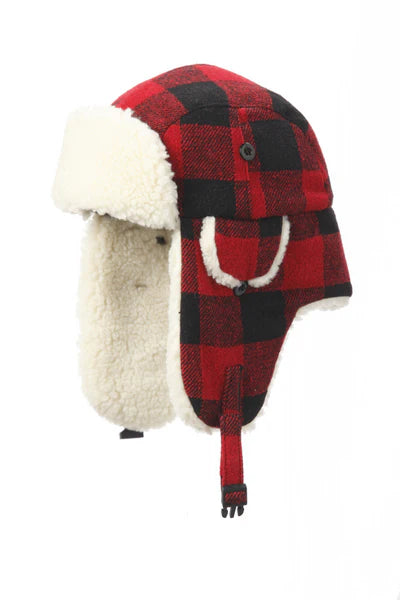 Crown Cap - Buffalo Check Aviator