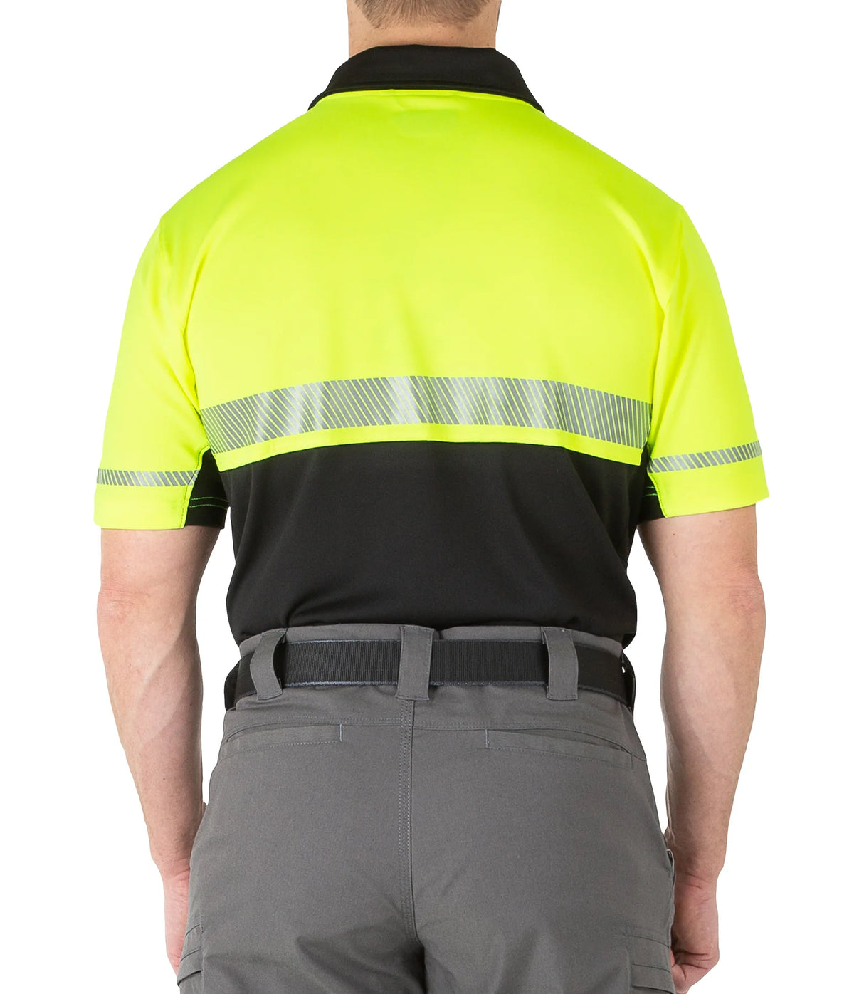 First Tactical Men's HI-VIS Bike Patrol Polo