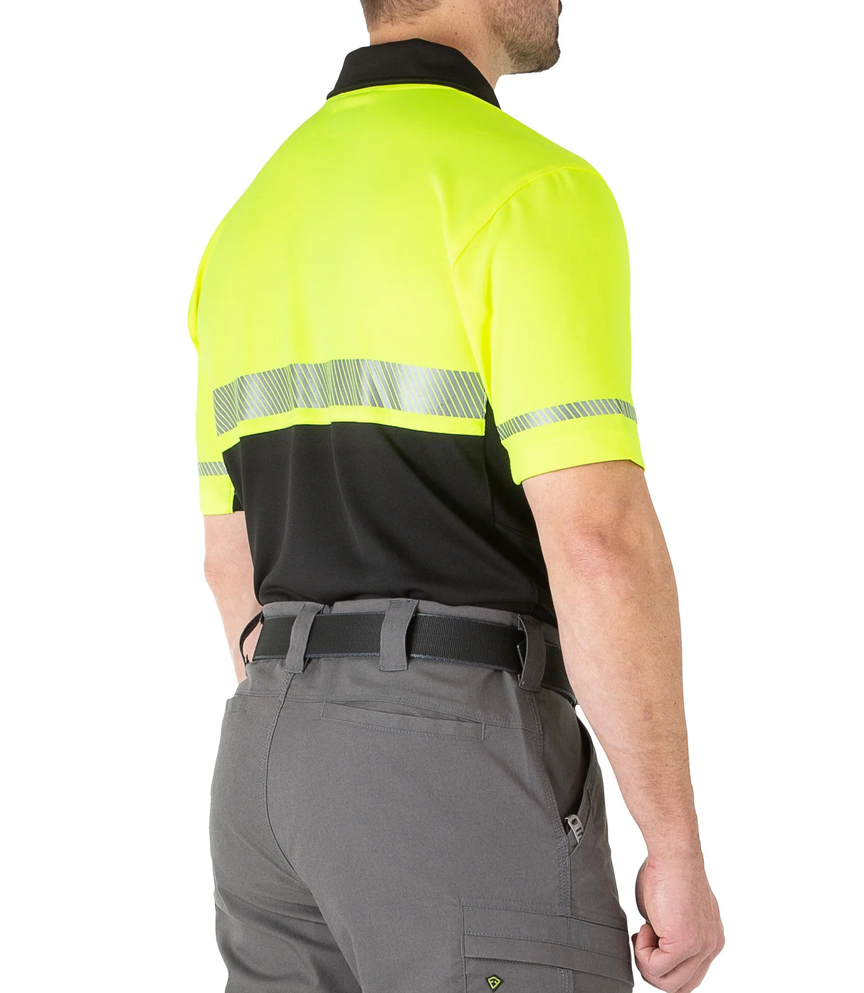 First Tactical Men's HI-VIS Bike Patrol Polo