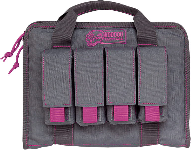BREACH & CLEAR - Voodoo Tactical Pistol Case w/ Mag Pouches