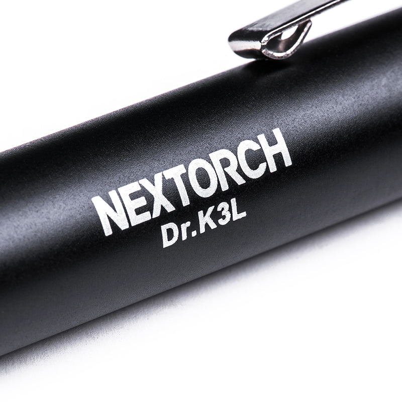 NEXTORCH - Flashlight, Dual Light Sources - Yellow & White