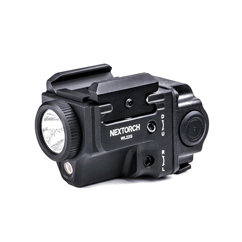 NEXTORCH - WL22 650 Lumens Sub-compact Rechargeable Tactical Light with Laser Sight