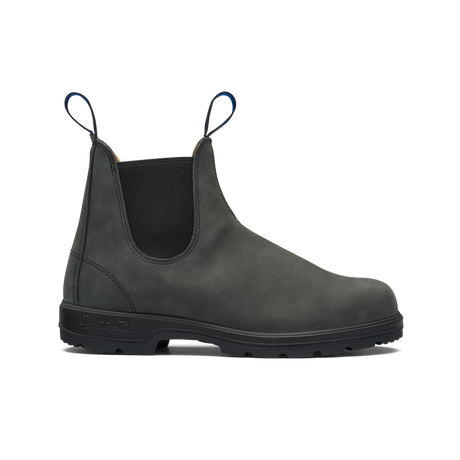 Blundstone #1478 Winter Thermal Classics: Rustic Black leather construction.
