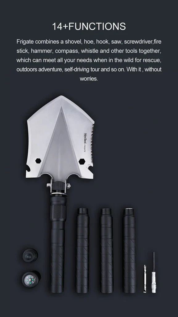 NEXTORCH - FRIGATE 14-in-1 Folding Shovel