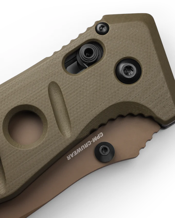 Benchmade Adamas, Sibert, bord dentelé