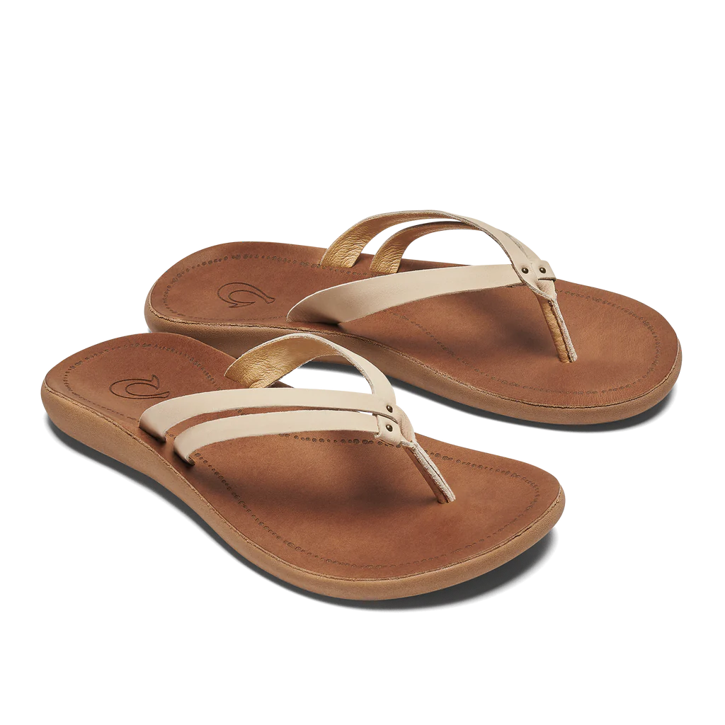 Kāpehe Luana Leather Sandal - Generous underfoot support for all-day comfort.