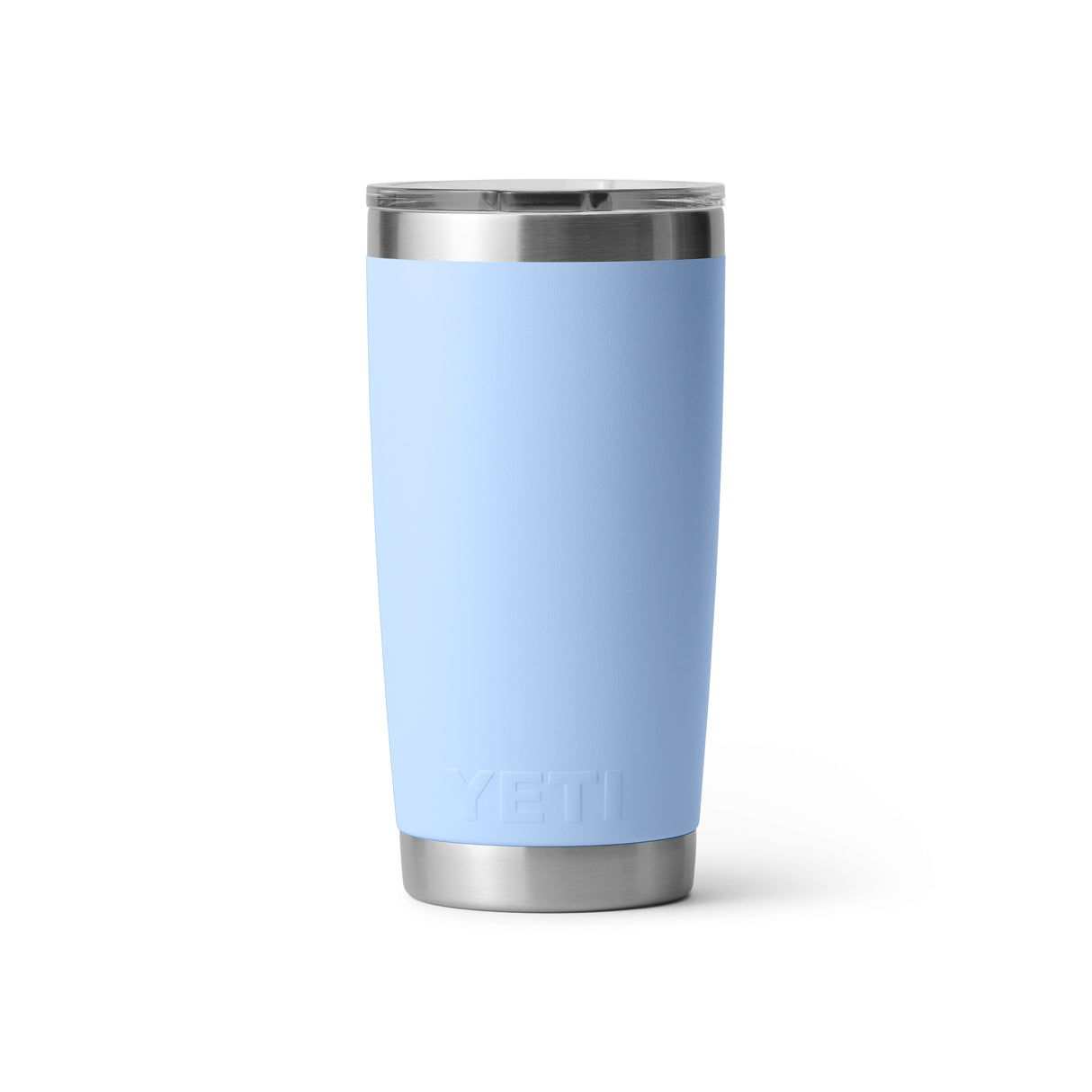 YETI - Gobelet Rambler 20 oz - avec curseur magnétique - Bleu ciel