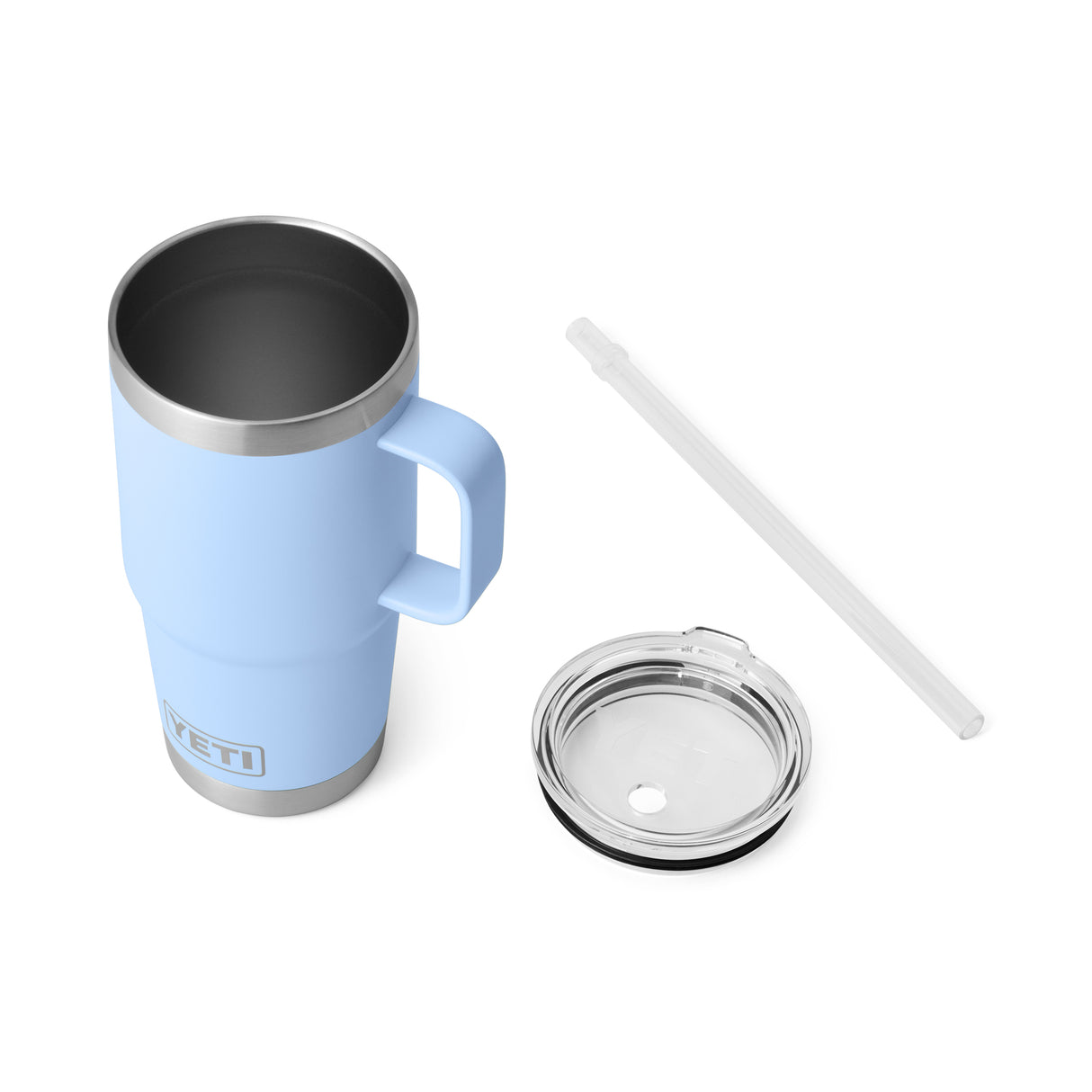 YETI - Tasse à paille Rambler 25 oz - Bleu ciel