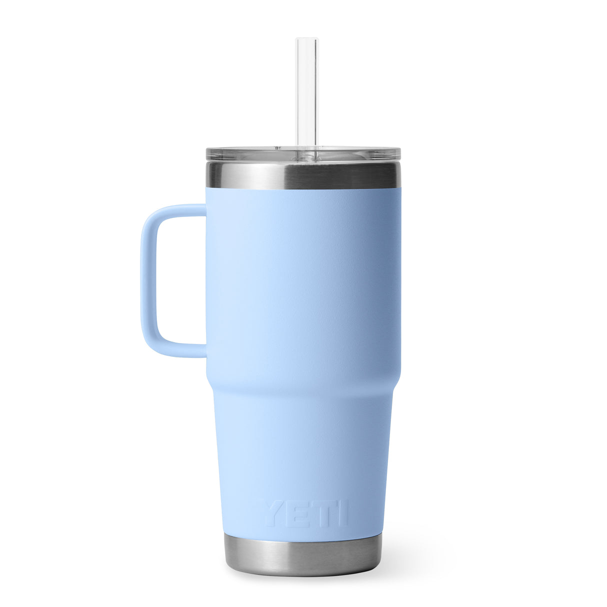 YETI - Tasse à paille Rambler 25 oz - Bleu ciel