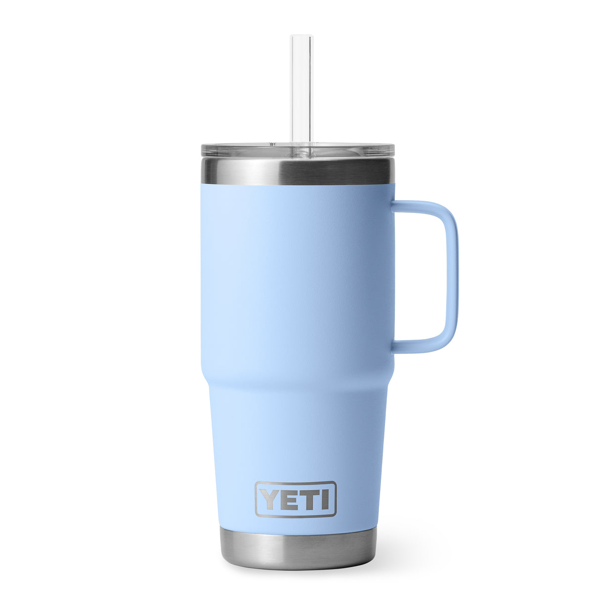 YETI - Tasse à paille Rambler 25 oz - Bleu ciel