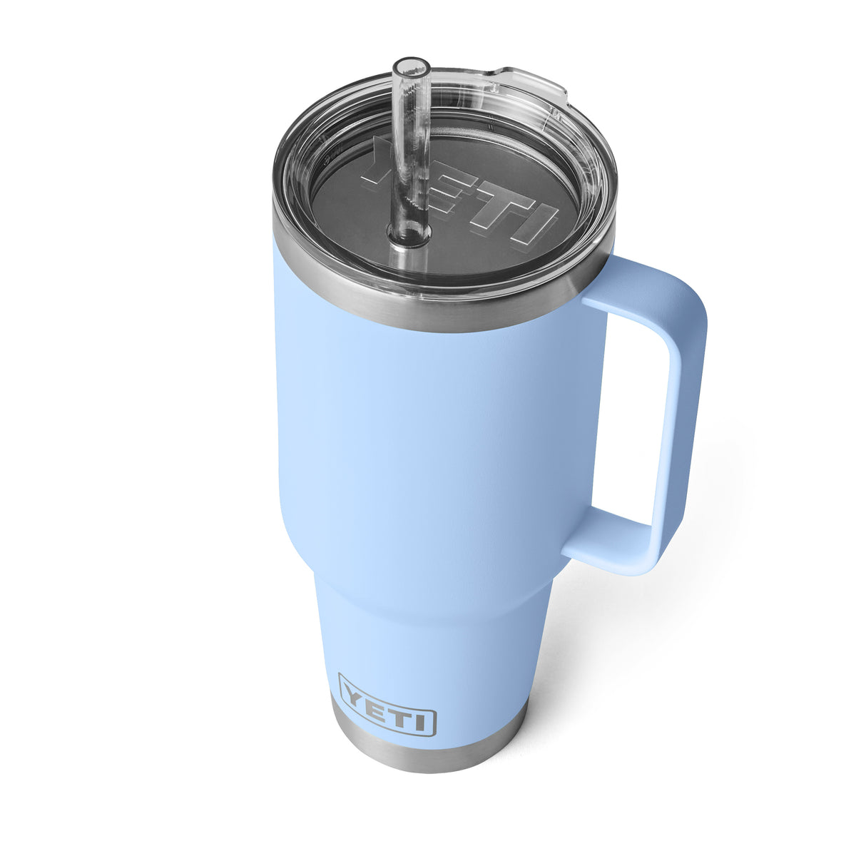 YETI - Tasse à paille Rambler 42 oz - Grand bleu ciel
