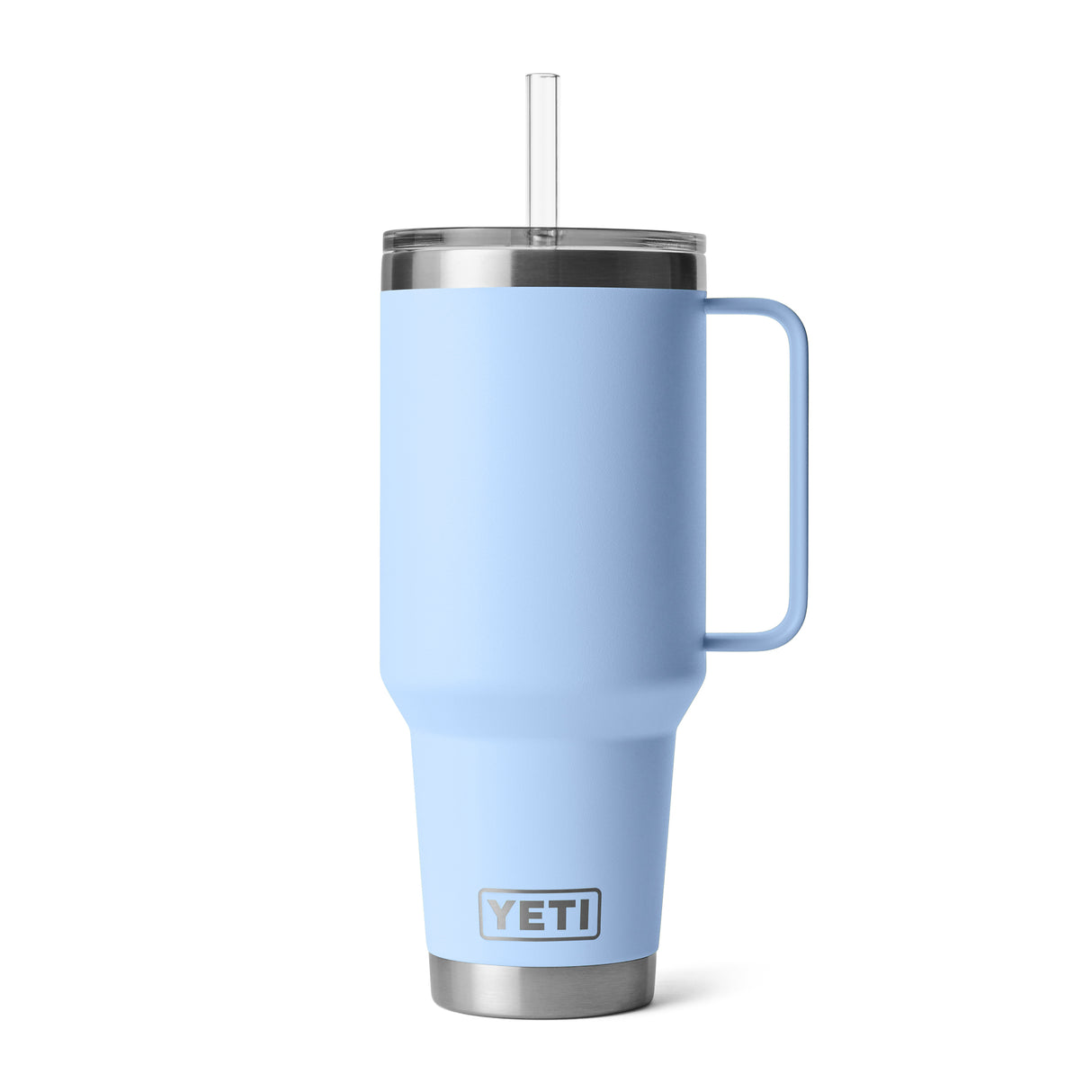 YETI - Tasse à paille Rambler 42 oz - Grand bleu ciel