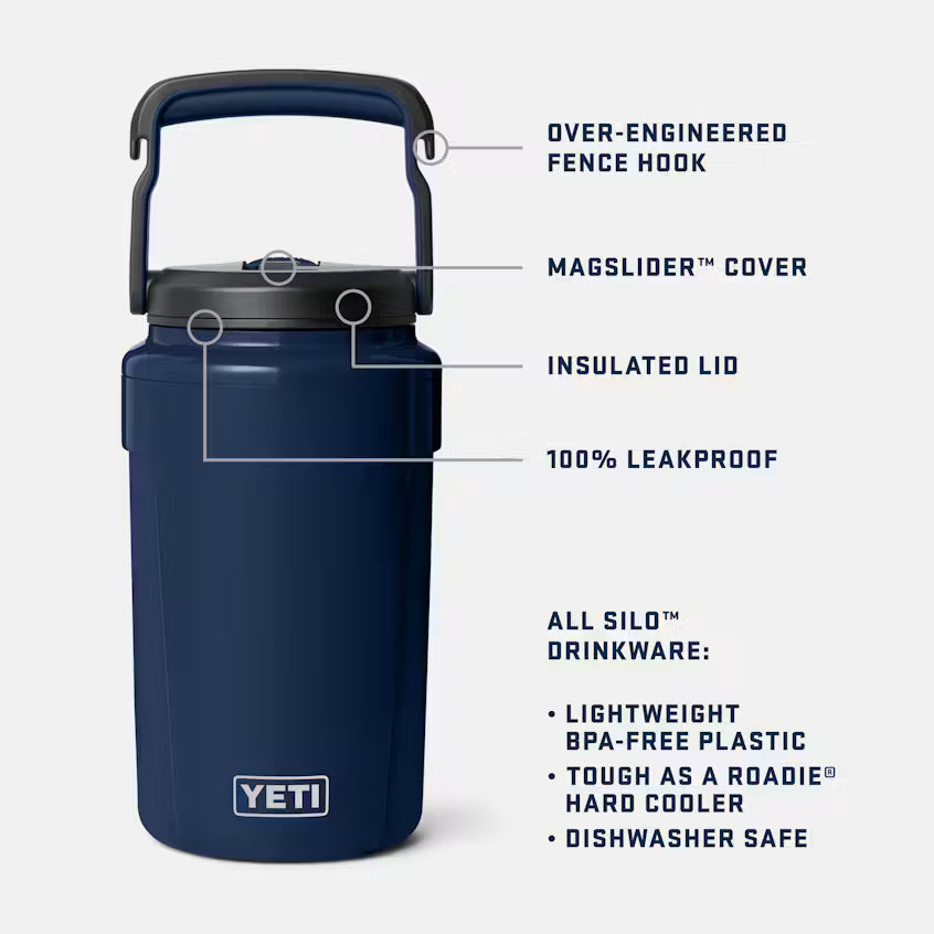 YETI - Silo 1/2 Gallon Straw Jug - Royal Blue