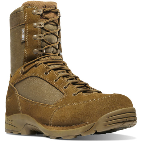 Desert TFX G3 8" GTX Military Boots: Crafted with durable rough-out leather and lightweight 1000 Denier nylon for comfort and stability.