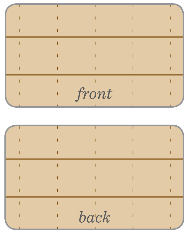 Rite In the Rain - Top-Bound Memo Book, Field -Flex Cover 3 1/4 x 5 1/4", TAN (100 perf. page)