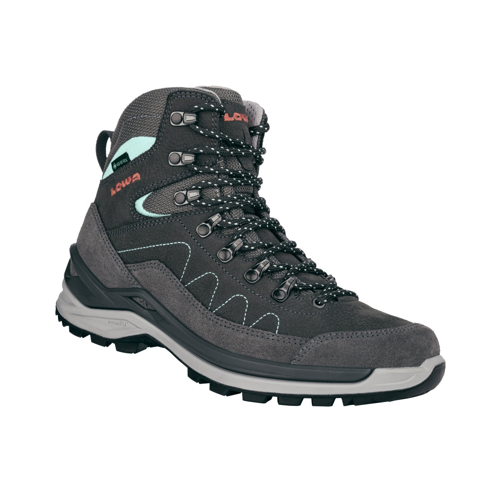 Women's Toro Pro GTX MID - Directly injected LOWA DynaPU® midsoles for cushioning.