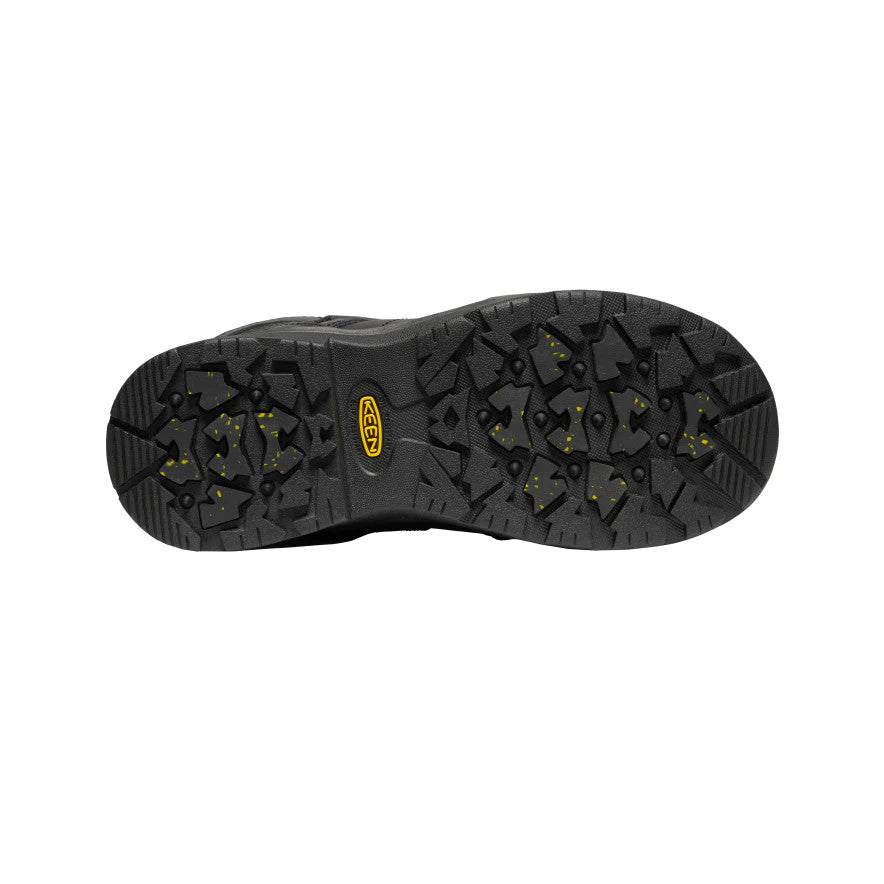Keen Women's CSA Oshawa 8" Side Zip Carbon Waterproof Shoe - KEEN.DRY waterproof membrane keeps feet dry.