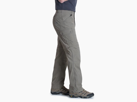 Lightweight and durable two-way stretch fabric.