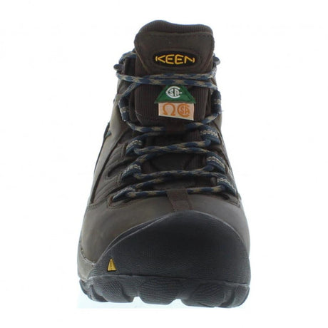 Keen CSA Oshawa Mid Boot - Oil- and slip-resistant outsole provides traction and stability in various work environments.