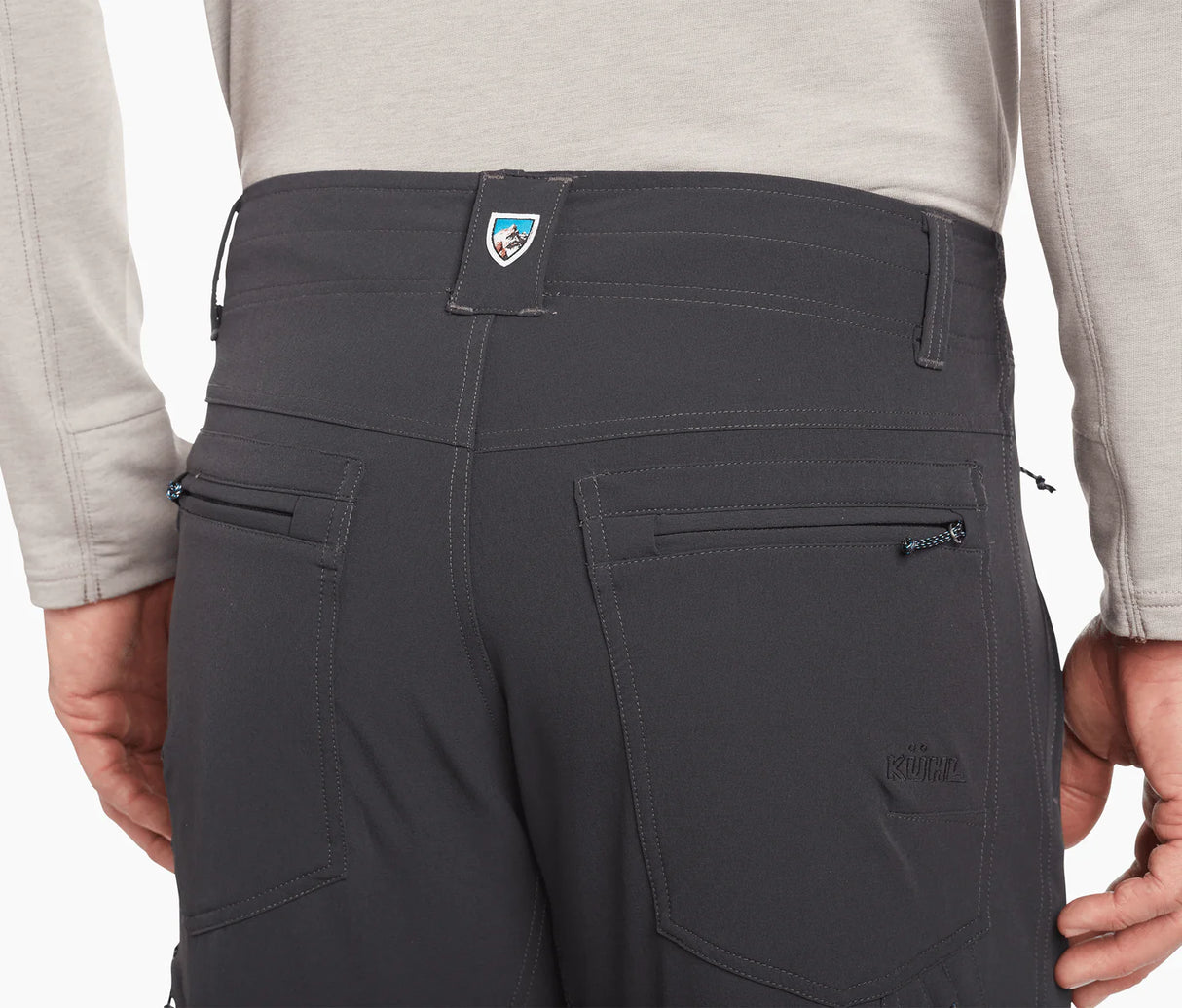TRAVRSE™ Outdoor Pant: Water-repellent, stretchy, articulated knees, multiple pockets.