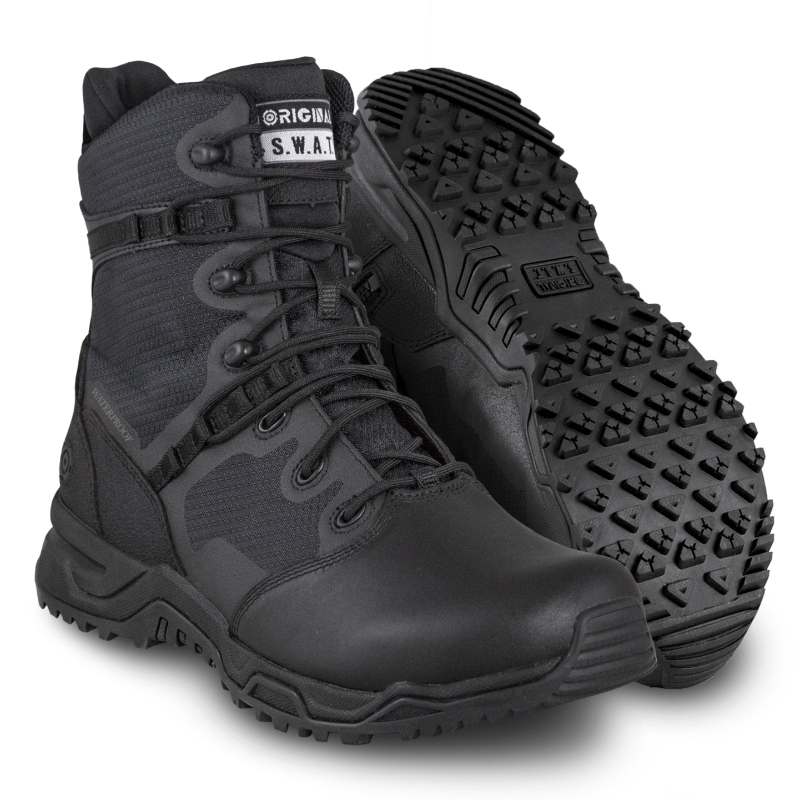 Alpha Fury 8" Polishable Toe - Side Zip - Waterproof: Superior performance and comfort.