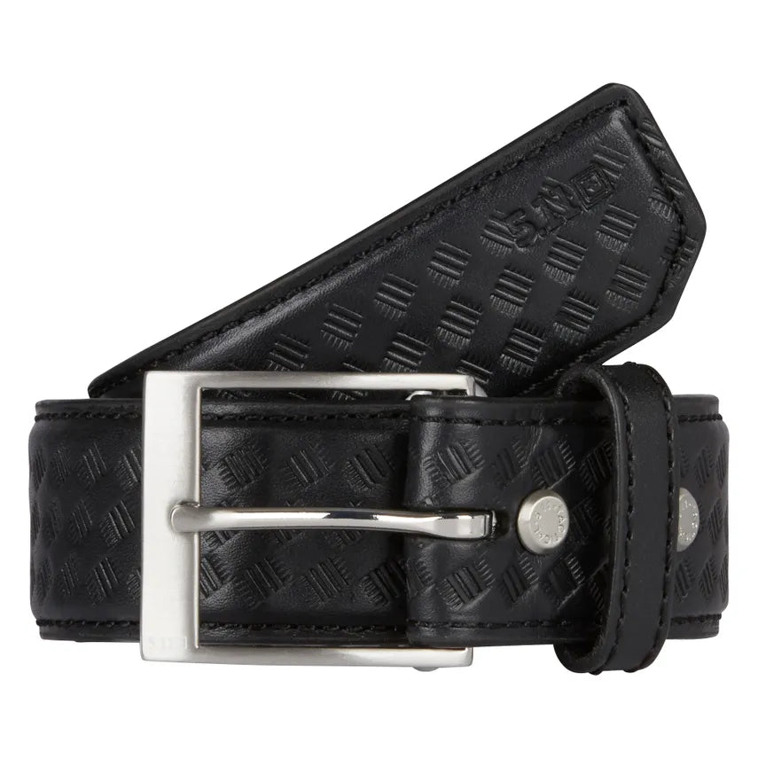 5.11 Tactical - Basketweave Leather 1 1/2 Inch Belt