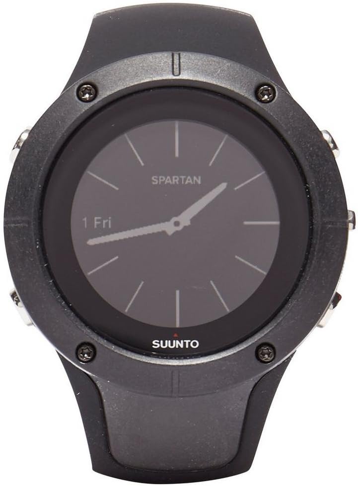 Montre Connectée Suunto Spartan Trainer Wrist HR – Noir, 44mm, Bon état