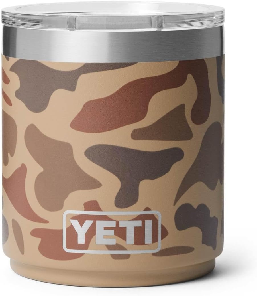 YETI - Rambler 10 oz Lowball 2.0 Mag Slider - Wetlands Camo