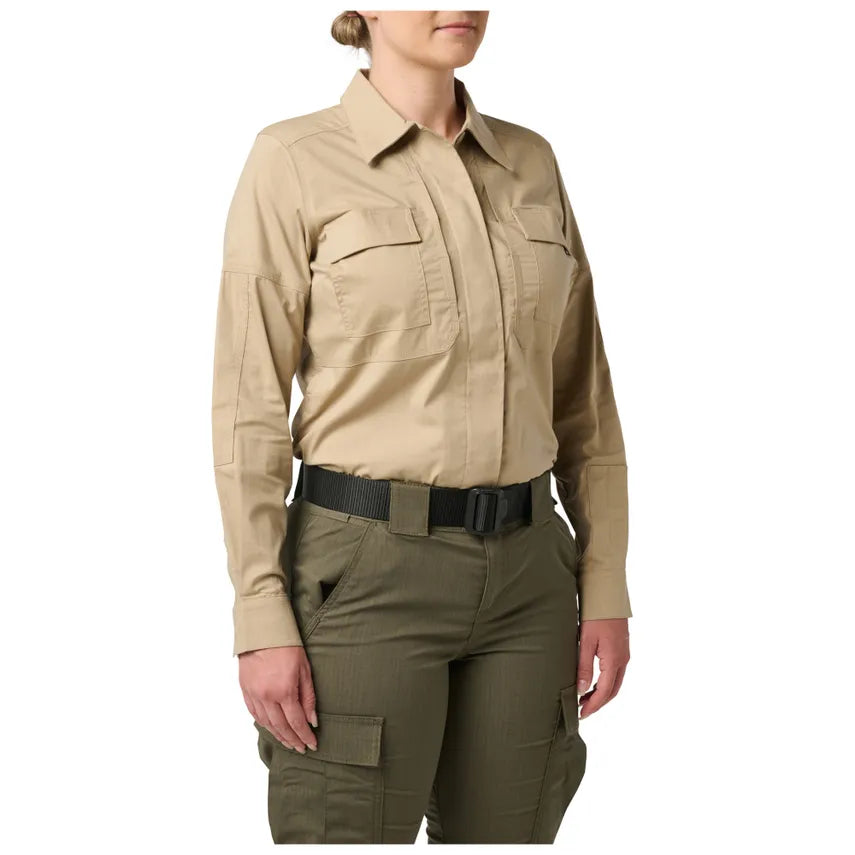 5.11 Tactical - Womens Flex Tac TDU Rip Stop Long Sleeve Shirt
