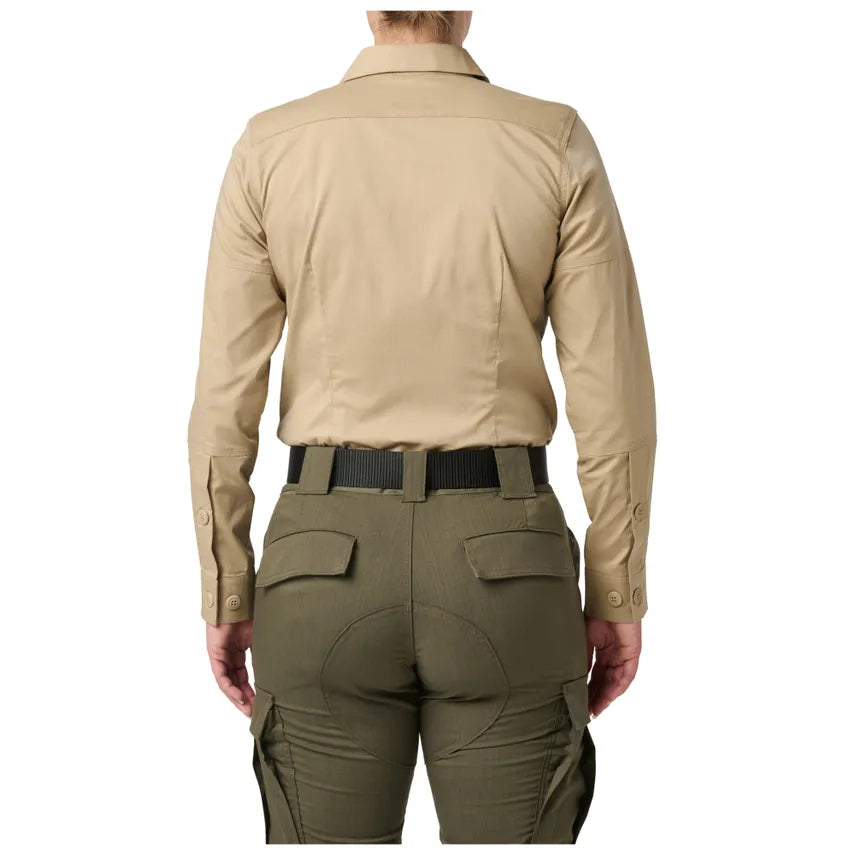 5.11 Tactical - Womens Flex Tac TDU Rip Stop Long Sleeve Shirt