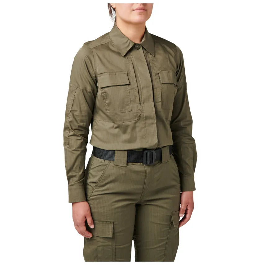 5.11 Tactical - Womens Flex Tac TDU Rip Stop Long Sleeve Shirt