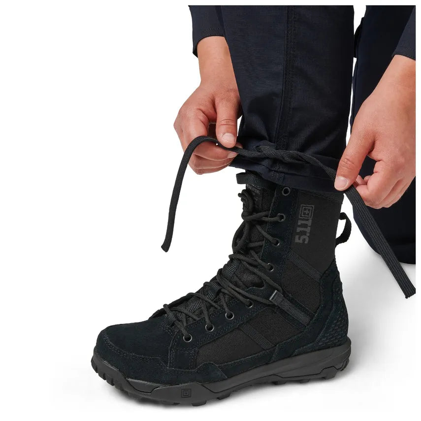 5.11 Tactical Duty Pant: Flex-Tac® fabric, reinforced knees, and spacious cargo pockets.