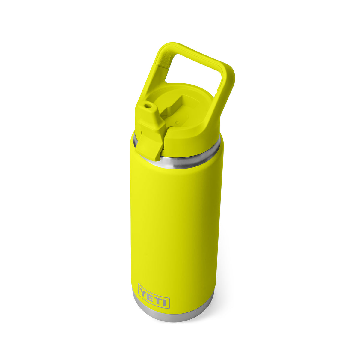 YETI - Bouteille Intl Rambler 26 oz avec paille - Jaune Firefly