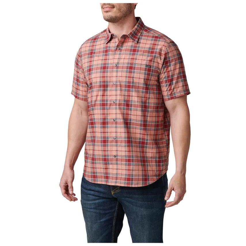 5.11 Tactical - Wyatt Short Sleeve Plaid Shirt