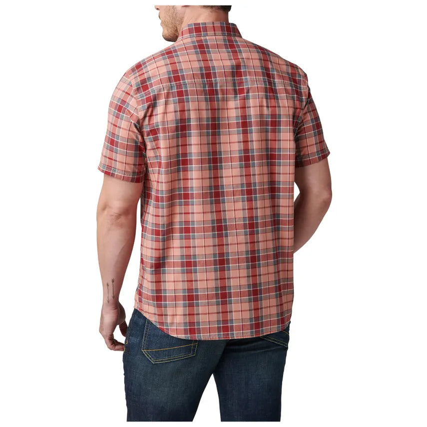 5.11 Tactical - Wyatt Short Sleeve Plaid Shirt