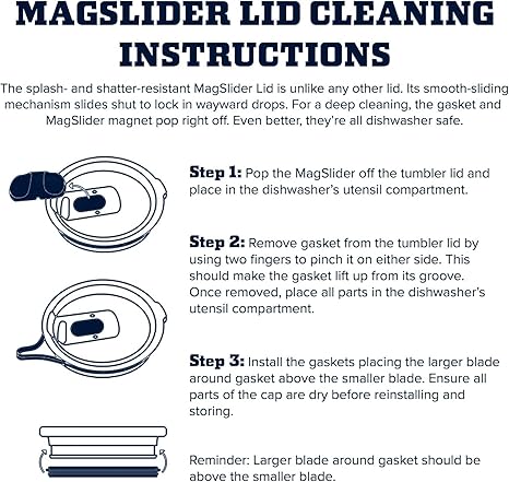 YETI - Tumbler, 10 oz/296 ml Magslider Lid