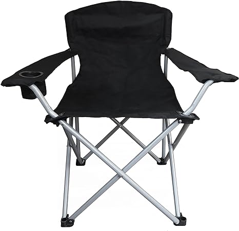 World Famous - Folding Chair - Oversized, Black