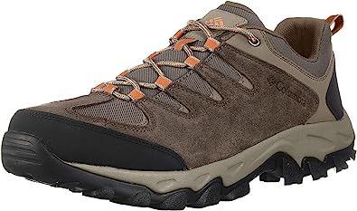 Advanced Hiking Shoe: Adjustable lace-up closure, rubber sole.
