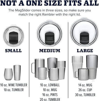YETI - Rambler 10/20 Magslider Lid