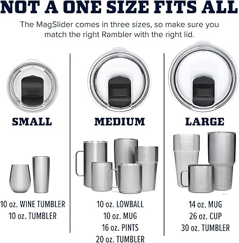YETI - Tumbler, 10 oz/296 ml Magslider Lid