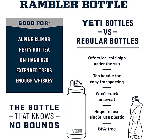 YETI - Rambler 46 oz/1.4L Bottle Chug Cap