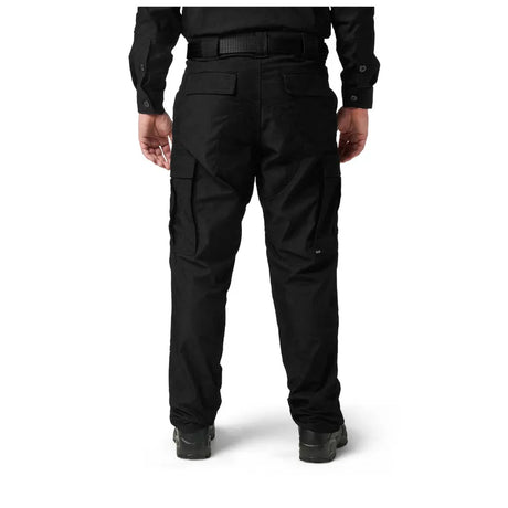 Alt: 5.11 TDU® Pant - Flex-Tac® stretch fabric, tunnel waistband, reinforced knees, and triple stitching. Interior TacTec™ system compatible cargo pockets. (125)