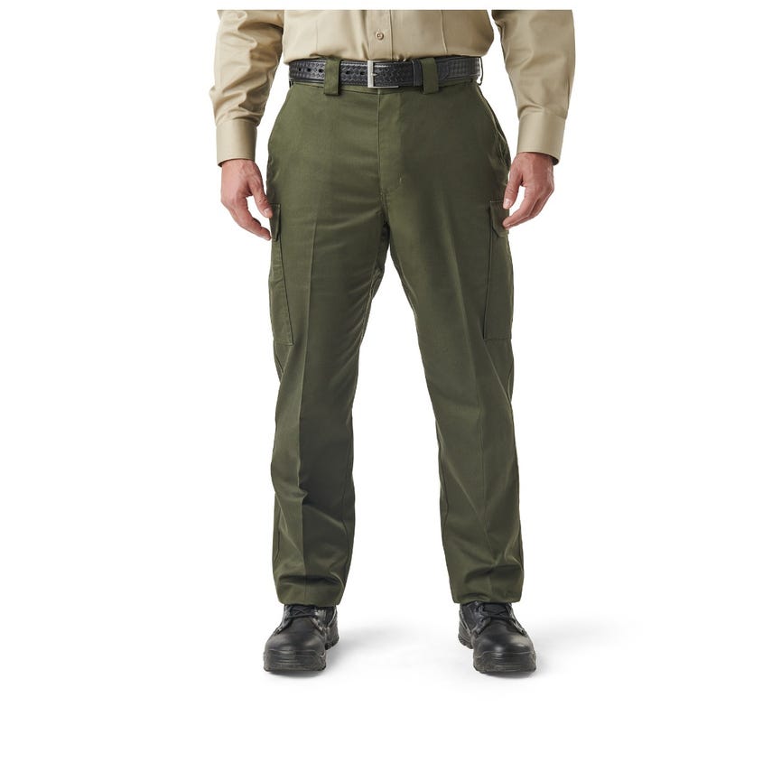 PDU Class B Twill Pant: Crafted from durable polyester/cotton twill fabric with DWR Finish finish for enhanced stain and soil resistance, designed for high-performance uniform wear.