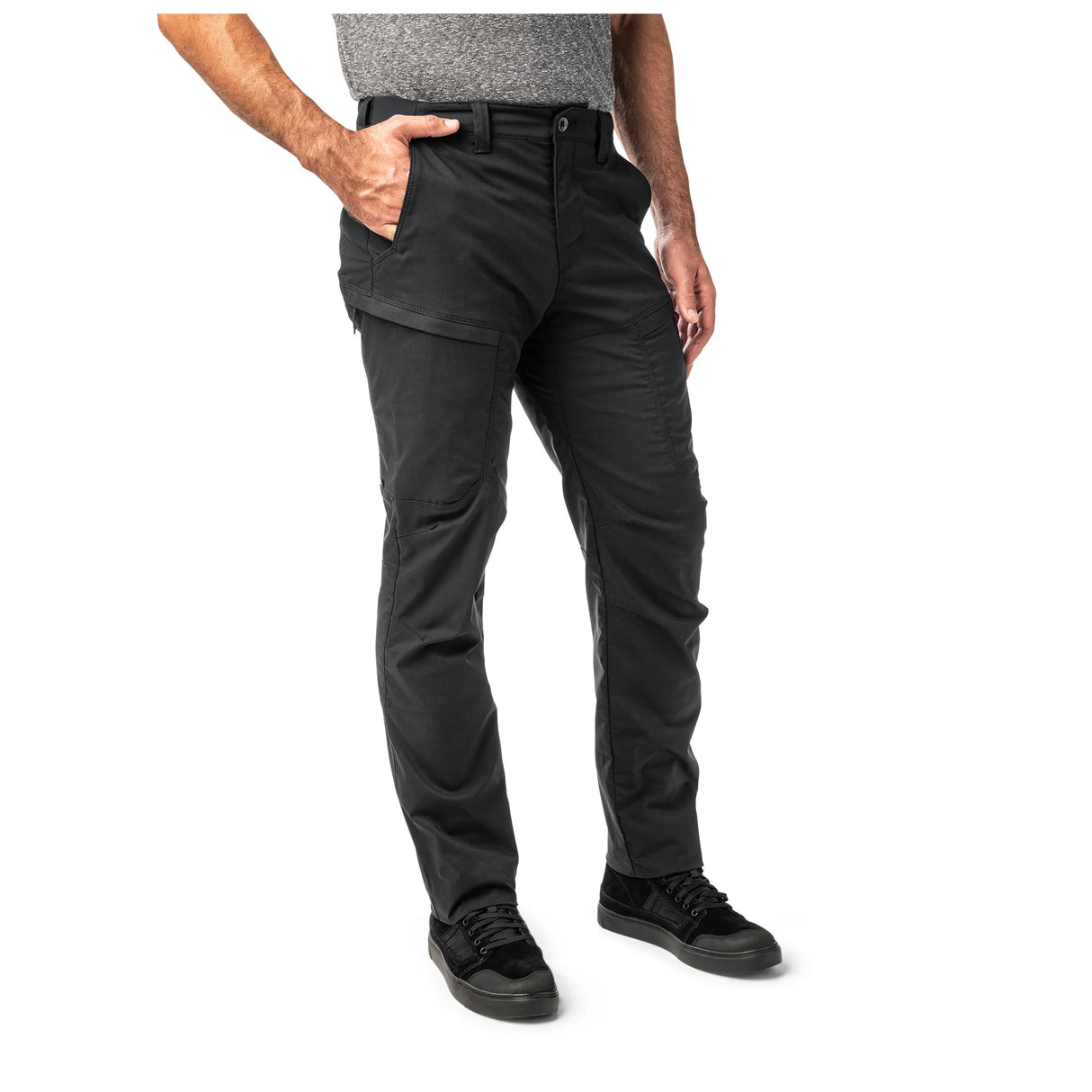 Elastane Plain Weave Pants: Offers a high range of motion and comfortable fit.