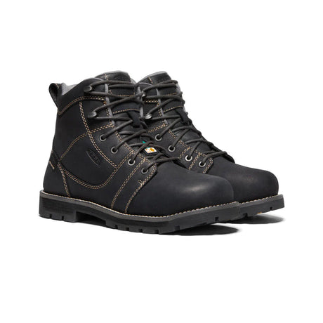 Keen CSA Seattle 6" Waterproof Shoes - Features a waterproof leather upper for durability and protection.