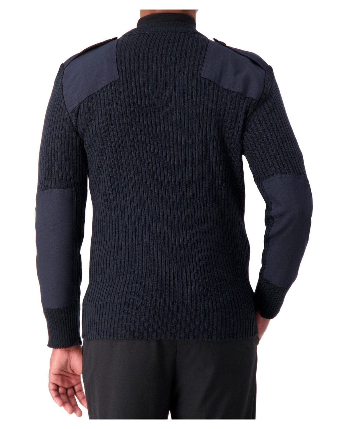 Cobmex - V-Neck Rib Commando, Button Epaulettes, Poly-acrylic