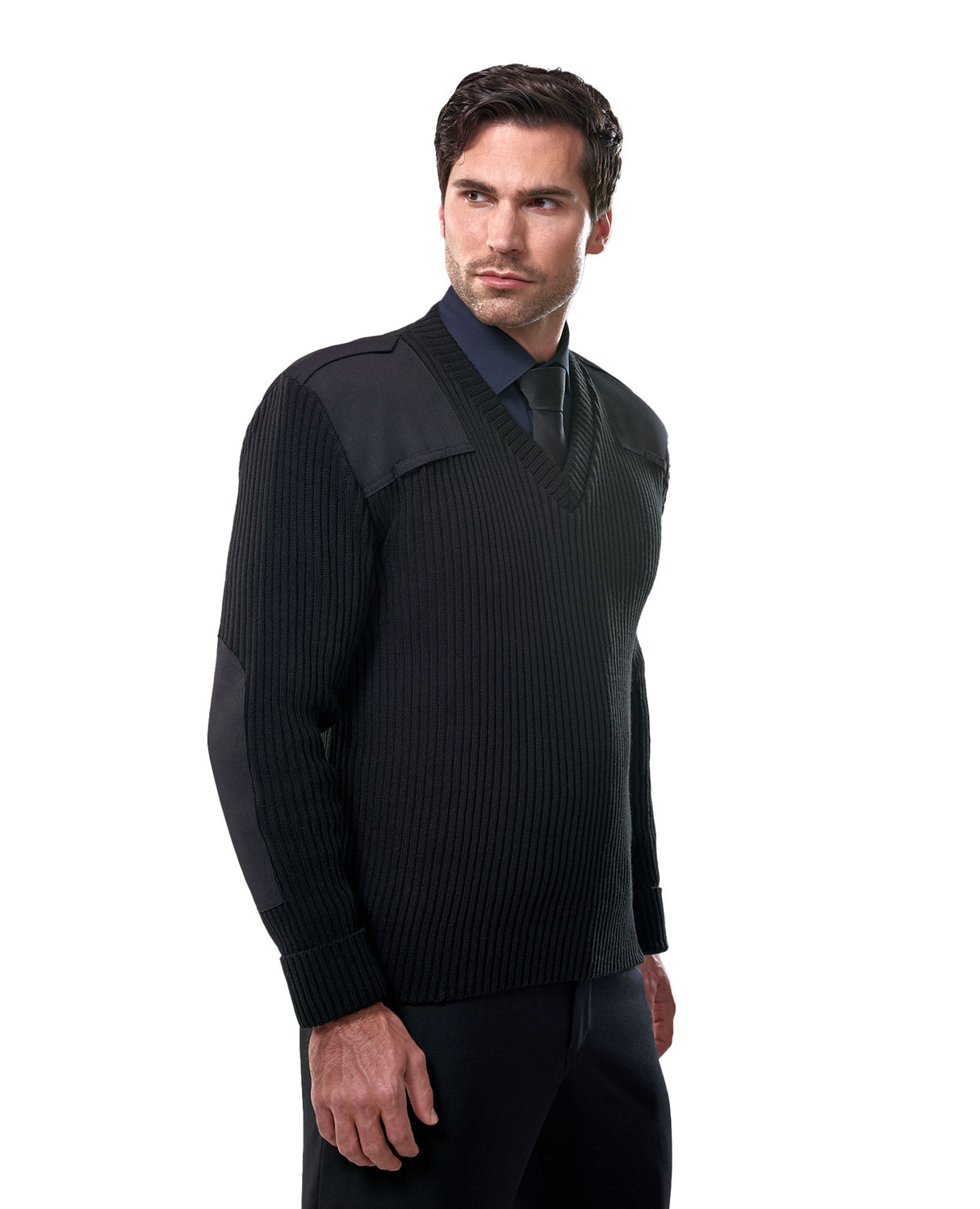 Cobmex - V-neck Rib 'Commando', Velcro Epaulettes